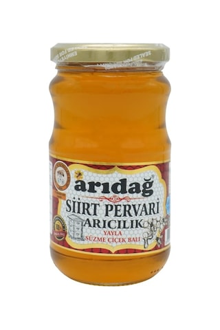 Arıdağ Pervari Süzme Çiçek Balı 500 G