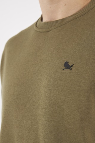 The Crow Venom Zeytin Yeşili O-yaka Sweatshırt Zeytin Yeşili