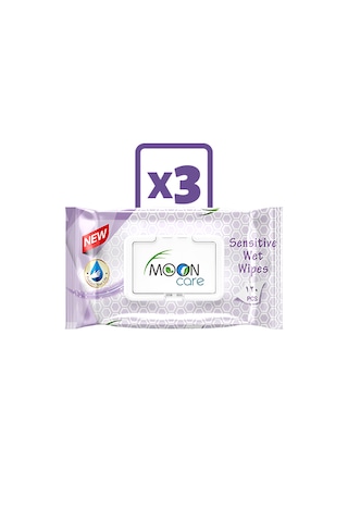 Mooncare Sensitive Islak Havlu 3x120