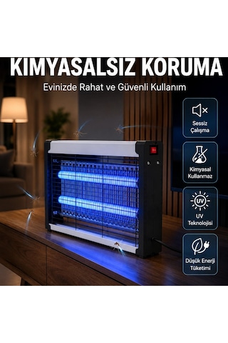 Uv Işıklı Elektrikli Sinek Ve Uçan Haşere Öldürücü Ev, Ofis Ve İşletmeler İçin