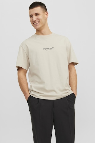 Jack & Jones Erkek T Shirt 12240121 Taş