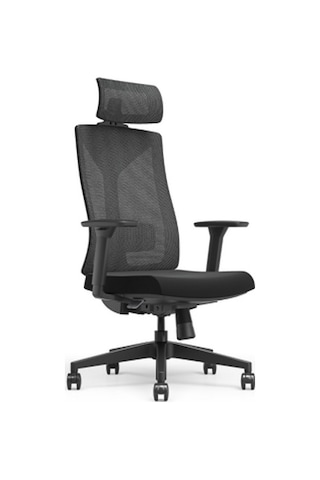 Leader File Sırtlı Multi Mekanizma Ofis Koltuğu-siyah 67x118-5-128,5x 70 Cm Gxyxd