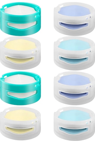 Synodicmonth Shark Az3000, Az3002, Iz862h, Iz562h, Hz3000, Hz3002, Zd550 Elektrikli Süpürge, Hp301, Hp302 İçin 8'li Koku Nötralizatör Kartuş Filtreleri