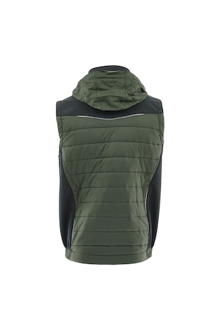 Sara Comfort Plus Hibrit Yelek Gri - Yeşil