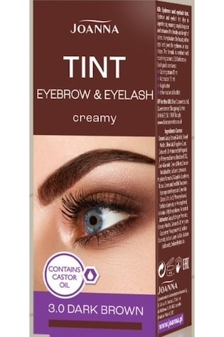 Joanna Kaş ve Kirpik Boyası 3.0 Dark Brown 12'li