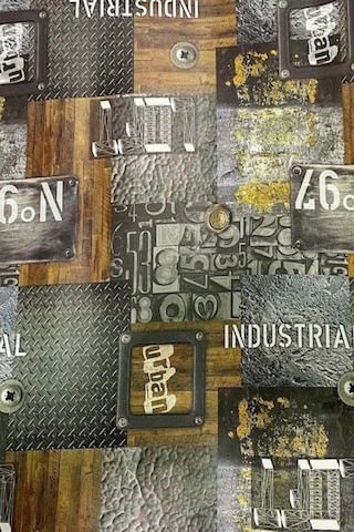 Ecce EFL152 Desenli Kendiliginden Yapışkanlı Kaplama Folyosu 45 CM x 2 MT