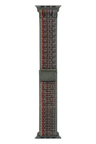 Watch 10 42mm Uyumlu Krd-91 Hasır Kordon Strap Kayış-koyu Yeşil Koyu Yeşil