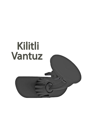 Kilitli Vantuzlu Bebek Dikiz Aynası Gülen Yüz 11 Cm