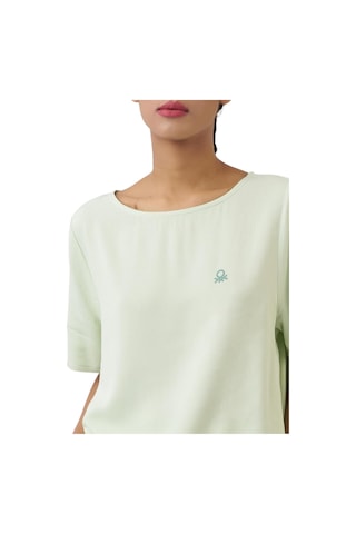 United Colors Of Benetton Kadın T-shirt Bnt-w21066 Mint