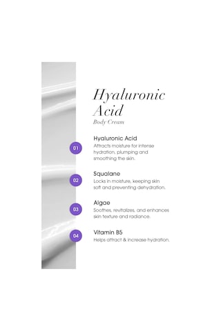 Advanced Clinicals Hyaluronic Acid Nemlendirici Vücut Kremi 59ml