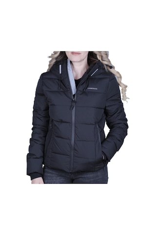 Lumberjack Apreskı Coat Siyah Kadın Kısa Kaban 100559602 Mont Siyah Siyah Siyah Siyah
