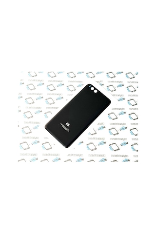 Xiaomi Mi Note 3 Arka Kapak Batarya Pil Kapağı (Cam) Siyah