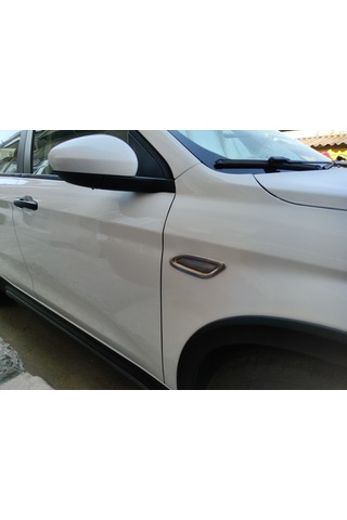 Nova Krom Fiat Egea Sinyal Çerçevesi Paslanmaz Krom 2015-2024 Mat
