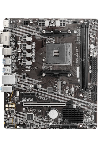 MSI B550M-A PRO AMD B550 4600 MHz (OC) DR4 Soket AM4 mATX Anakart