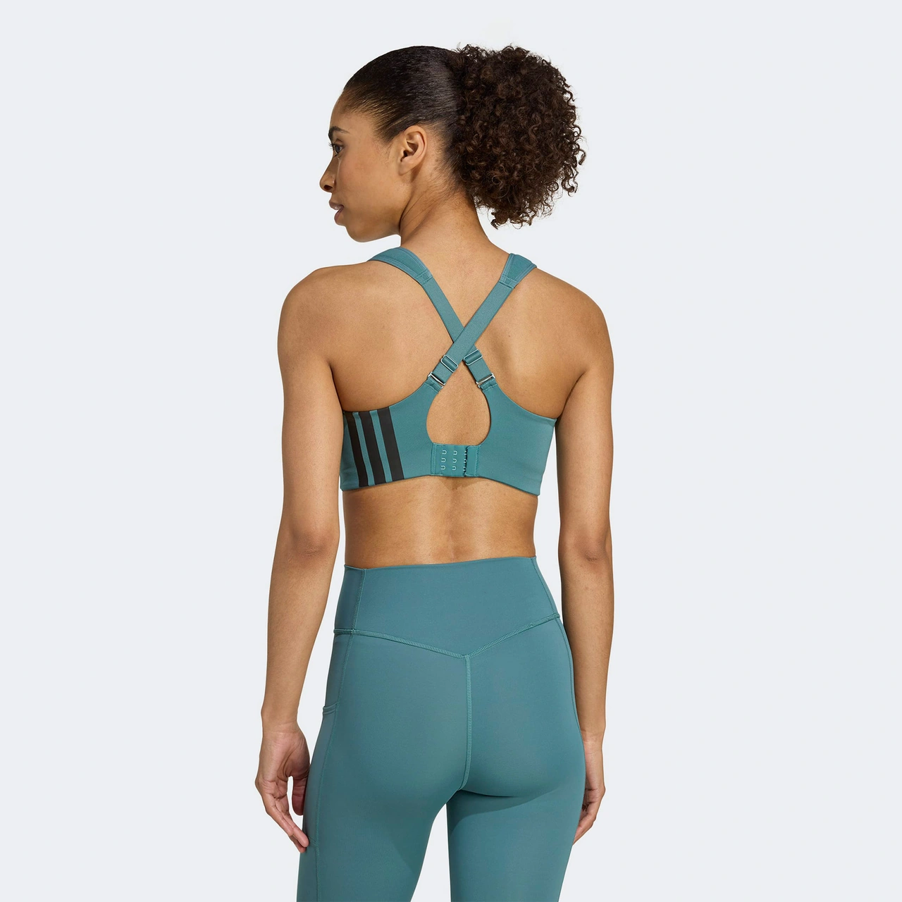 Adidas Tlrd İmpact Training High Support Kadın Yeşil Antrenman Bra Jx8844