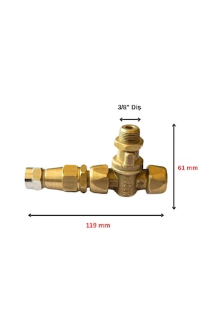 Çıt Çıt Meme Stopersiz 3/8" Turbo Tip