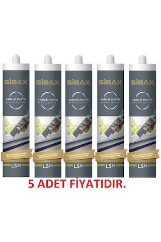 Sibax Akrilik Mastik 5 Adet Sibax Akrilik Mastik 5 Adet
