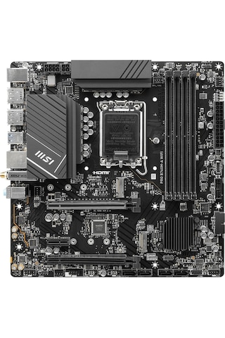 MSI Pro B760M-A WIFI Intel B760 6800 MHz (OC) DDR5 Soket 1700 mATX Anakart