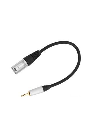 Kosona 3.5mm Erkekden Xlr Erkeğe Mikrofon Ve Kameralar İçin Ses Aktarım Kablosu