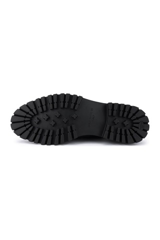 Tamer Tanca Erkek Hakiki Deri Siyah Casual Ayakkabı 1157 1989-2 Erk Ayk Sk25-26 Sıyah Dr/fltr Siyah