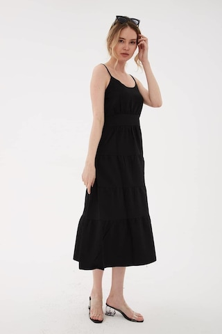 Fashion Friends Fashıon Frıends Kadın İp Askılı Elbise 23y-elb0321k1 Çok Renkli