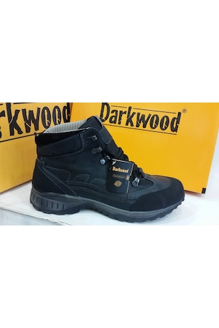 Darkwood 3530 Siyah Trekking Yağlı Deri Su Geçirmez Waterproof Siyah