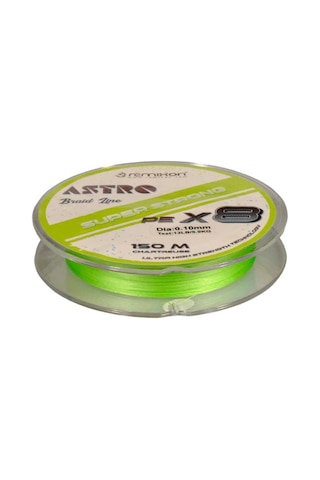 Remixon Astro 8x 150m Chartreuse İp Misina - 0,16mm