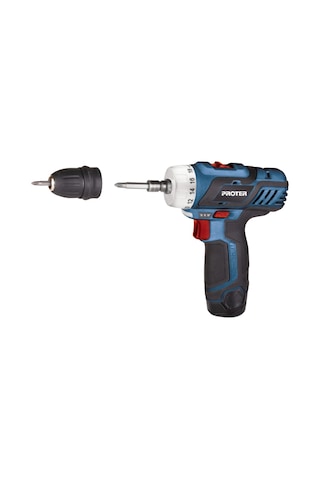 Proter PST 222 Plus 12V 2 Ah Li-ion Çift Akülü Vidalama Proter PST 222 Plus 12V 2 Ah Li-ion Çift Akülü Vidalama