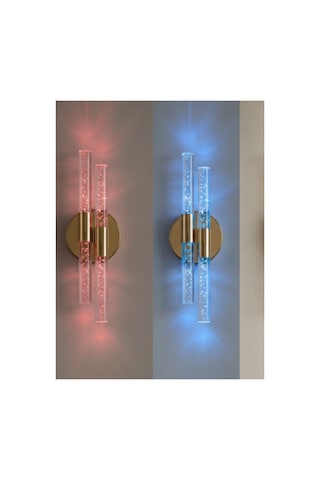 Bubbleflux Dubble Small 31 Cm Modern Tasarım Led Aplik - Duvar Lambası - Siyah - Elektrikli - Rgb Kumandalı Siyah Rgb Elektrikli Kumandalı
