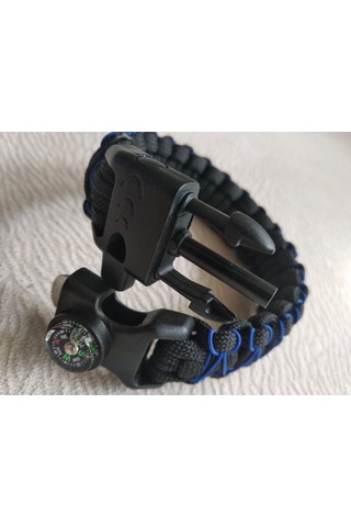 Paracord Magnezyumlu Bileklik Çok Renkli