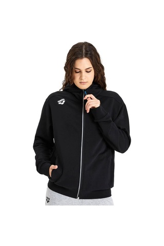 Arena Team Hooded Panel Erkek Siyah Günlük Stil Ceket 004906500 1413164 Siyah