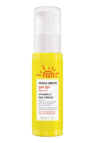 Maru.derm Güneş Kremi Spf 50+ C Vitamini Güneş Kremi 50 Ml Yeni Nesil Kore Filtreleri