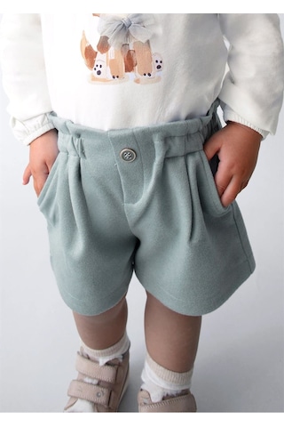 Kız Bebek Bermuda Mavi 2261 Mavi