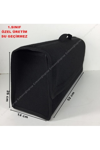 Bagaj Çantası Siyah Su Geçirmez Organizer
