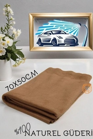 Zhlhome Doğal Güderi Bez 50x70 Cm