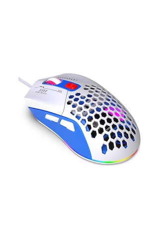 Mufunye Hxsj X300 Oyun Faresi: 6 Dpı Seviyesi, 14 Rgb Aydınlatma, Ergonomik Tasarım, Makro Programlama 112 Karakter 001