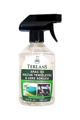 Terlans Araç İçi Koltuk Kumaş Döşeme Temizleyici ve Leke Sökücü 500 ML