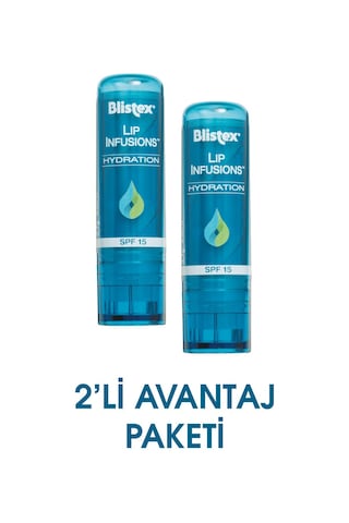 Blistex Lip Infusions Uzun Süreli Nemlendirici Dudak Bakımı 2 x 3.7 G