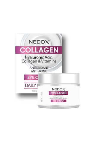 Nedox Kırışıklık Karşıtı Göz Çevresi Kolajen Kremi 50 ML