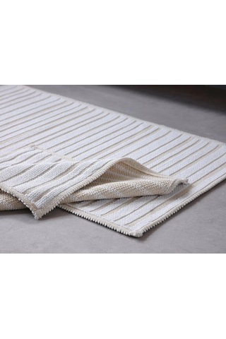 Doqu Banyo Paspası Lıva Krem-vizon 60x100 Diğer