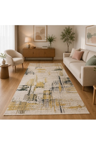 Mehari 200 X 300 Bambu Yün Halı Çok Renkli