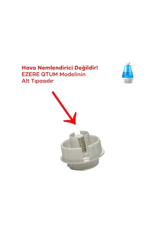 Ezere Qtum9 İçin Alt Tıpa- 5775 Beyaz Gül
