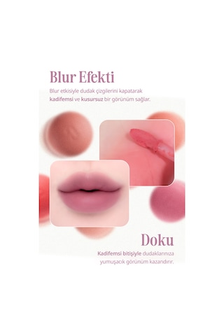 Blur Efektiyle Dolgun Görünüm Sunan Kadife Bitişli Tint Clıo Volumate Blur Tint 109 Dusty Mauve