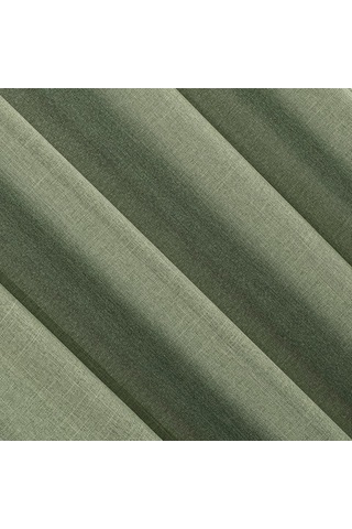 No. 918 Trevor 2'li Paket Heathered Doku Yarı Şeffaf Üst Perde Paneli Çifti, 101,6 Cm X 213,4 Cm, Yosun Genel