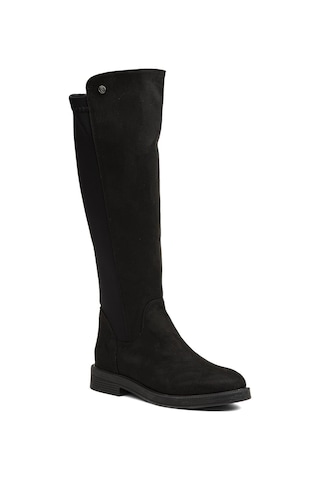 Pierre Cardin Pc-52066-3076 Süet Siyah - Kadın Çizme 001