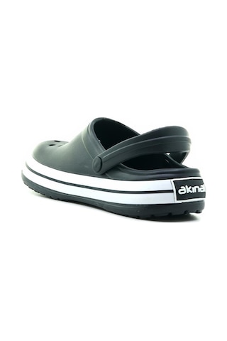 Akınalbella Akınal Bella 22y E195.z.024 Unisex Ortopedik Cross Eva Terlik 36-40  Siyah - Beyaz - Siyah