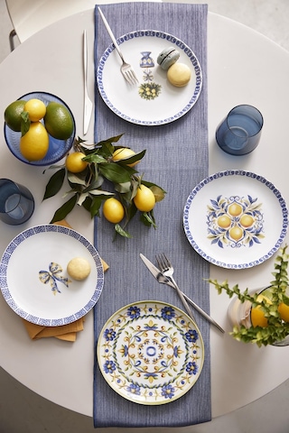 Kütahya Porselen Amalfi 4 Parça 21 Cm Pasta Tabağı 447018