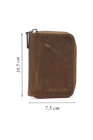 Gönderir Gönderi R Unisex Taba Crazy Hakiki Deri Dikey Kartlık Ddux76006858
