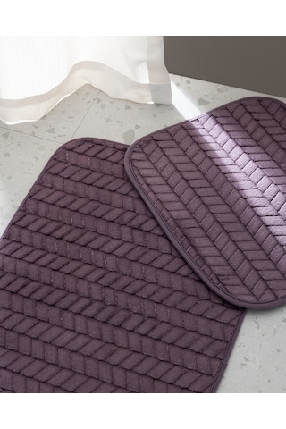 Madame Coco Norris Banyo Paspası - Koyu Mürdüm 8684427047002 Çok Renkli