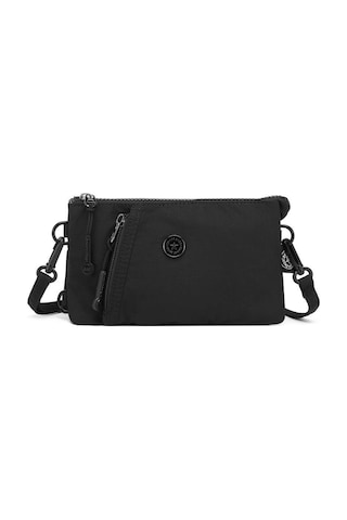 Smart Bags Mikro Poly Kumaş Uzun Askılı Kadın Cüzdanı 3343 Siyah